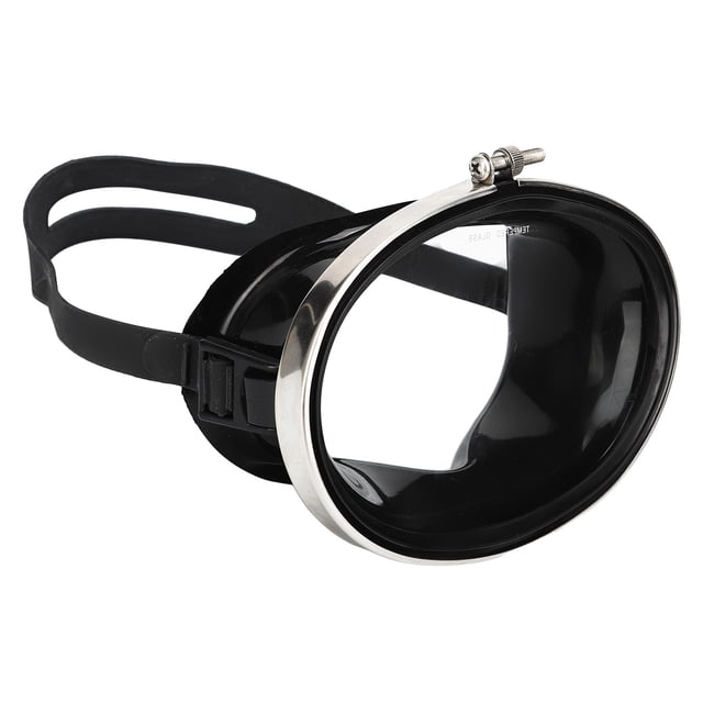 Gafas de natación y snorkel HD antivaho para buceo, protector facial con lente de vidrio templado para hombres y mujeres.