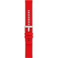 thumbnail image 2 of Morellato Byte (Ec) Silicone Watch Strap - Red - 20mm - Sandblasted Stainless Steel Buckle - SMART WATCH Collection, 2 of 10