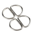thumbnail image 4 of 100 Pieces Alloy DIY Rings for Webbing Strapping , White, 15x10x2mm, 4 of 8