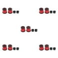 thumbnail image 1 of Decodeary Kit de Reconstruction de Planche à Roulettes Bagues Rondelles pour Tasses Pivotantes pour 2 Camions 3.25 Po Rouge 5 Pouces 5ensemble, 1 of 6