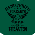 thumbnail image 4 of Inktastic Handpicked for Earth by My Nana in Heaven with Angel Wings Boys or Girls Baby Bib, 4 of 4