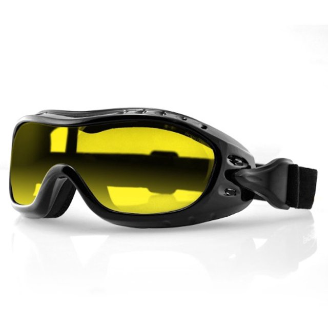 Bobster Eyewear Night Hawk Goggle Yellow Polyurethane | Neoprene