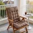 thumbnail image 6 of Uxgjfwu Fall Winter Backrest Cushion, Thickened Office Chair Cushion Set, Long Seat Cushion For Recliners Rocking Chairs, Home Comfort Support, 6 of 6
