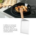 thumbnail image 3 of Pizza Peel, Comida De Acero Inoxidable De Acero Inoxidable Turner Pizza Pizza Spátula, Paleta De Pizzas De Metal, Volteo Y Pizzas Cortadas Para Hornear,, 3 of 7