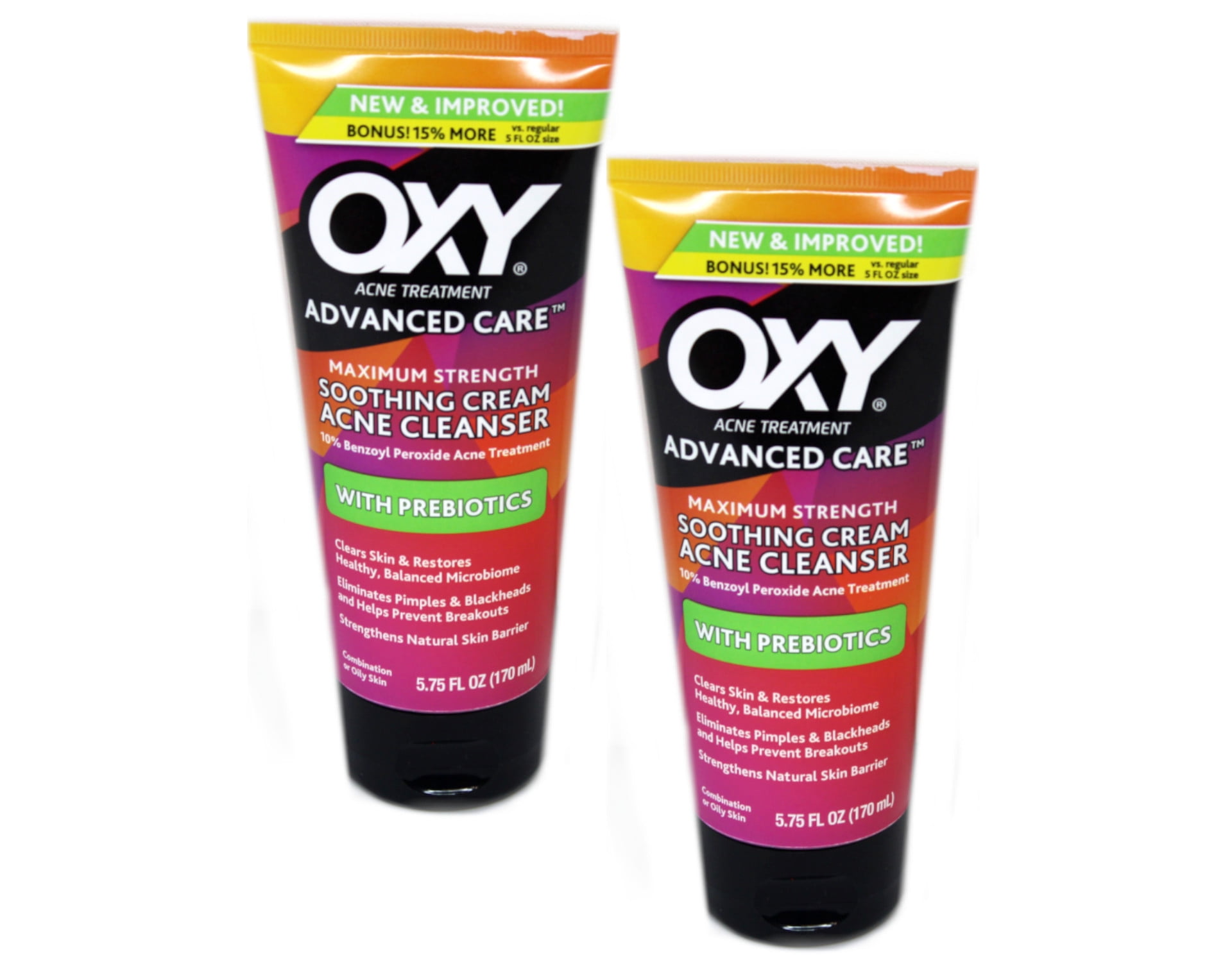 OXY Acne Cleanser Maximum Strength 5 oz (Pack of 2)