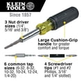 thumbnail image 2 of Klein Tools 4 in. L Multi-Bit Screwdriver 1 pc., 2 of 7