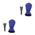 thumbnail image 4 of Redempat 2x Gloved Ice Scraper Multifunctional Ergonomic Safe For Windshields Car Ice Scraper With Glove Car Ice Scraper Mitten blue 2Set, 4 of 6
