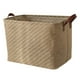 thumbnail image 2 of Cesta de almacenamiento plegable, cesta decorativa para la ropa sucia, para el hogar, dormitorio, dormitorio, áspera Tejido áspero, 2 of 9
