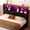 Black+Walnut, variant on Advwin 63" Full/Queen Storage Headboard with LED Lights & Charging Station, Modern Bookcase Headboard, Space Saving Wood Headboard Only for Bedroom, White & Walnut
