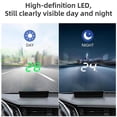 thumbnail image 7 of Head Up Display GPS Speedometer Odometer Car Dash Mount Digital MPH Speed, 7 of 7