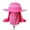 Hot Pink-A17, variant on Hat UPF 50+ Cooling Sun Hat for Men and Women,Neck Flap Wide Brim Bucket Hats with UV Protection for Safari Hiking Beach-Red