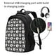 thumbnail image 2 of Balery Husky Mochila con carga USB para hombre y mujer - Mochila impermeable y antirrobo para laptop con puerto USB para viajes, trabajo, 2 of 7