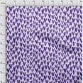 thumbnail image 4 of oneOone Cotton Jersey Purple Fabric Valentine Heart Fabric For Sewing Printed Craft Fabric By The Yard 58 Inch Wide, 4 of 5