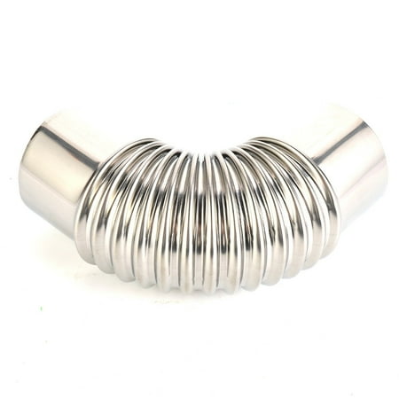 

Mduoduo Stainless Steel 90 Degree Elbow Chimney Liner Bend 90° Multi Flue Stove Pipe
