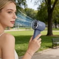 thumbnail image 4 of EGNMCR High Speed Handheld Fan Stepless Speed Control Ice Fan Portable Usb Rechargeable Small Fan electric fan, 4 of 9