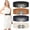 A, variant on 4 Pack Women Wide Elastic Waist Belt for Dress Plus Size Vintage Stretch Cinch Belt Retro Buckle 2.36" Width