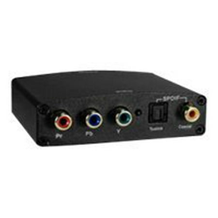 QVS Component Video & SPDIF Toslink Audio to HDMI Digital Converter - Video converter - component video - HDMI