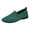 Green, variant on Women's Slip on Orthopedic Loafer Shoes - Mesh Casual Ballet Flat Nurse Walking Sneakers Knit Round Toe Casual Memory Foam Shoes