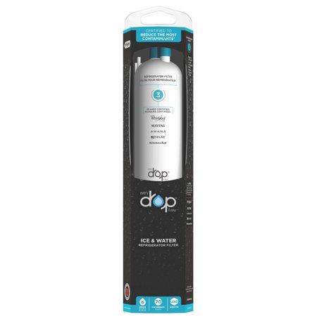 EveryDrop Refrigerator Water Filter 3 EDR3RXD1 (Best Refrigerator Water Filter Brand)