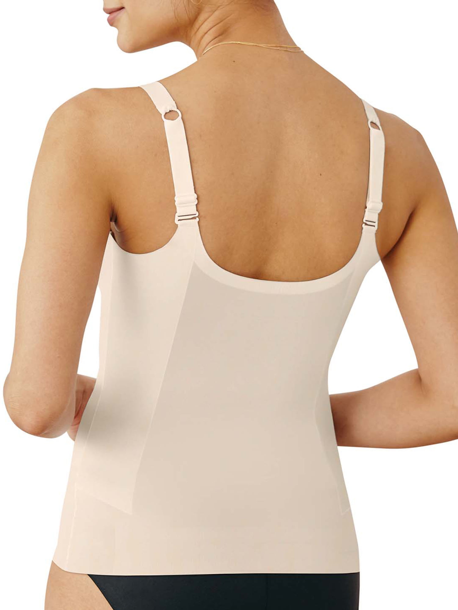 Maidenform Women's Cover Your Bases SmoothTec Shapewear Camisole DM0038,  White, Small : : Clothing, Shoes & Accessories