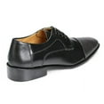 thumbnail image 4 of LIBERTYZENO Mens Genuine Leather Male Oxford Style Lace Up Dress Shoes, Black, 4 of 6