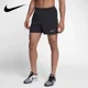 thumbnail image 2 of Pantalones cortos deportivos Nike originales de secado rápido para hombre, para correr, fitness, moda, con forro, informales, negros, 856837-011, 2 of 5