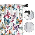 thumbnail image 4 of Blackout Kids Curtains,Colorful Butterfly Pattern Childrens Insulated Curtains Set Of 2,Bedroom Essentials,Toddler Room Decor 52"x84", 4 of 5