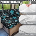 thumbnail image 6 of FOR U DESIGNS Butterfly Branch Pattern 2 Pcs RV Dinette Cushion Covers Breathable RV Couch Cover Elastic Loveseat Sofa Chair Cover Furniture Protector for RV Camper Car Bench, 6 of 7