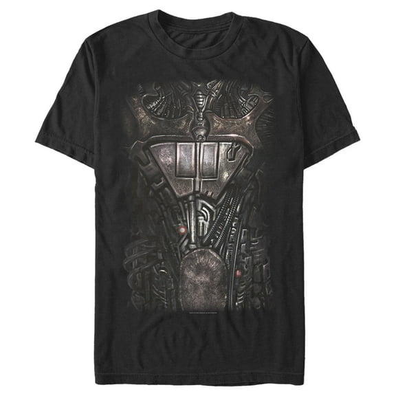 Men's Star Trek: The Next Generation Borg Armor  Graphic Tee Black 2X Large
