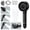 Dark Black, variant on Ion Drops Shower Head, 4 Spray Mode Ion Drops Filtered Showerhead with 59 Inch Hose and Holder, High Pressure Shower Head and Hose Set with Pause Switch for Pets Bath-Remove Chlorine (Gray)