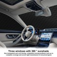 thumbnail image 4 of Tgbvmt Car Front Windshield Sunshield, UV Protection Car Cover with Reflective Strip, Snow and Heat Insulation for Winter and Summer, Prevent Frost and Dirt for All-Season Protection Vehicle Care, 4 of 7
