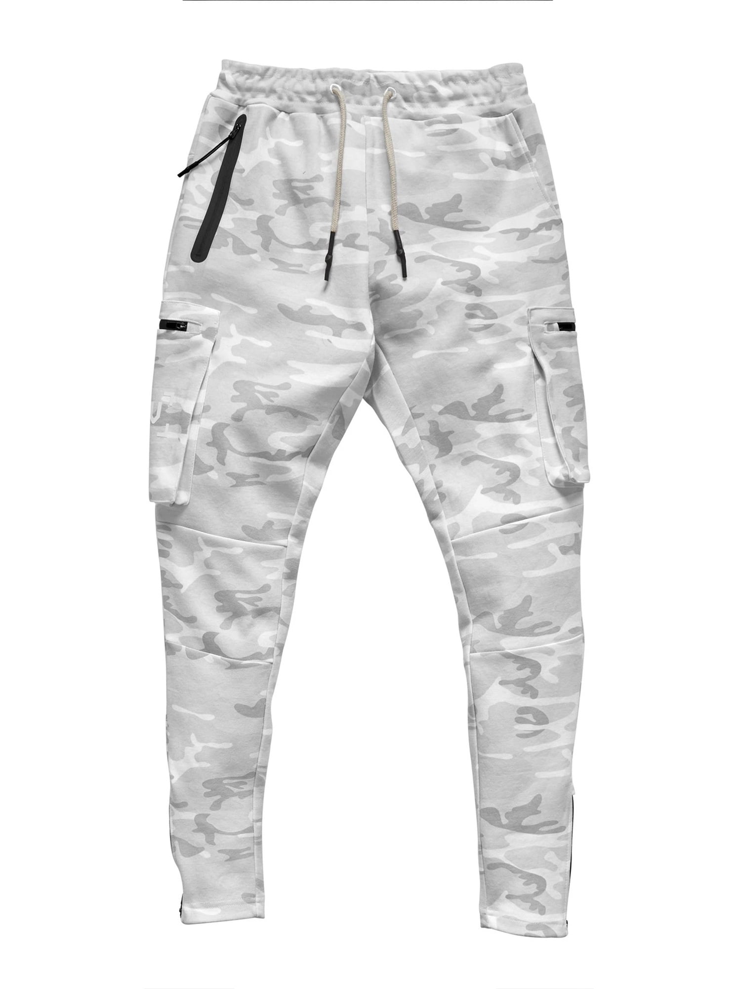 CVLIFE Tapered Camo Jogger Pants for 