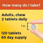 Nature Made Extra Strength Dosage Chewable Vitamin C Tablets, 1000mg per Serving, 120 Count
