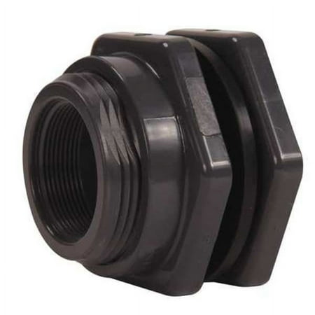 Hayward Flow Control Bulkhead Tank Fitting FKM 3 L PVC BFAS1012TFS