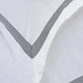 thumbnail image 2 of Superior Miller Premium Cotton Gray Embroidered 3-Piece Duvet Cover Set, California King, 2 of 5