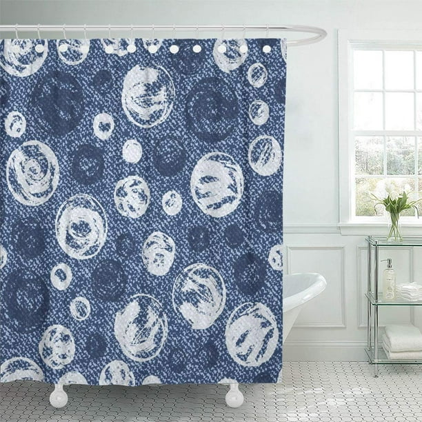 Bathroom Shower Curtains 60x72, Jean Shower Curtain