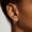 R5877, variant on Gold Hoop Earrings for Women, 14K Gold Plated Hypoallergenic Pearl Drop Dangle Huggie Hoop Earring Stack for Multiple Piercings & Cartilage, Dainty Trendy Womens Jewelry
