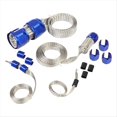 thumbnail image 1 of Car Braid Hose Sleeving Kit Universal Vacuum Fuel Line Radiator Heater Hose Sleeve Replace Parts Blue,1 x Braid Hose Sleeving Kit,Blue, 1 of 5