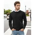 thumbnail image 3 of COOFANDY Men's Crew Neck Knitted Pullover Slim Fit Lightweight Sweatshirt all-Season Casual Dressy Wear, 3 of 6