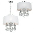 thumbnail image 6 of Crystorama Lighting - Three Light Mini Chandelier - Mini Chandelier - Othello -, 6 of 6