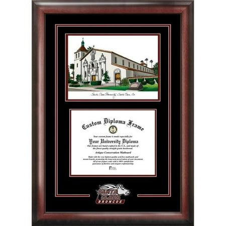 Campus Images CA930SG Santa Clara University Spirit Graduate Frame with Campus Image