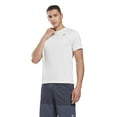 thumbnail image 1 of Reebok Mens UBF Perforated Basic T-Shirt, White, X-Large, 1 of 1