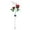 Scarlet, variant on Boovnll Solar Lights Outdoor, Led Rose Flower Transparent Combination Ground Lamp Lamp, Garden Decor, Solar Lights Outdoor Waterproof, Solar Lights