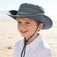 thumbnail image 2 of Toddler Baby Sun Hat Kids Summer UPF 50+ for Boys Girls Adjustable Beach Hats with Bucket Wide Brim Age Childrens Wide Brimmed Fishermans Hat Outdoor Sun Hat Boys And Girls Beach Sun Hat, 2 of 8