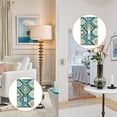 thumbnail image 4 of Yayeee Blank Wall Plate Cover 1-Gang 4.5"x2.7" Home Unused Decorative Outlet, Green Geometric Flowers, 4 of 7