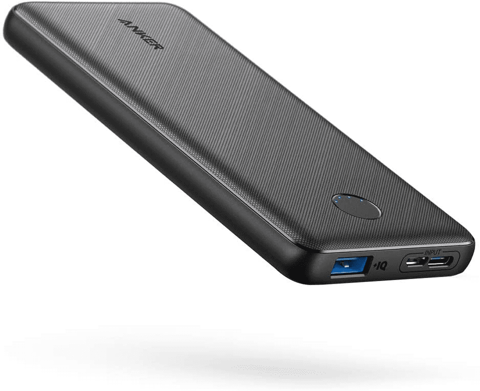 Anker PowerCore Slim 10000, Ultra Slim Portable Charger, Compact 