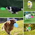 thumbnail image 4 of Juego de 7 piezas de Frisbee, juguete interactivo para adiestramiento de perros, juguete para perros Frisbee, dientes antimorder oso de fresa Electrónica, 4 of 5
