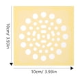 thumbnail image 2 of Worgeous Disposable Hair Catcher for Bathroom Floor Drains Made of Non-Woven Fabric White 20 Pieces, 2 of 8