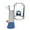 3-in-1 Slide and Swing Playing Set, Blue+Gray, variant on Toddler Swing and Slide Play Set, 3 In 1 Kid Toddler Outdoor Playset, Kids Play Climber Slide Playset with Basketball Hoop, Toddler Swing Set Outdoor Toys for Indoor Backyard, Blue+Gray