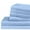 Light Blue, variant on 1000 Thread Count, 100% Giza Egyptian Cotton - 6 PC Sheet Set - Full, Light Blue, 20" Deep Pocket